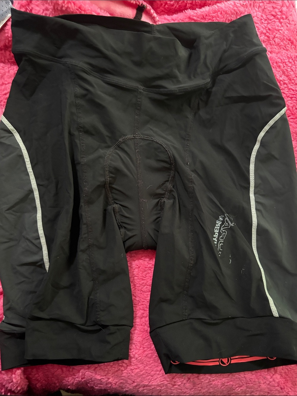 Black Women's Athletic Cycling Shorts - Endura brand